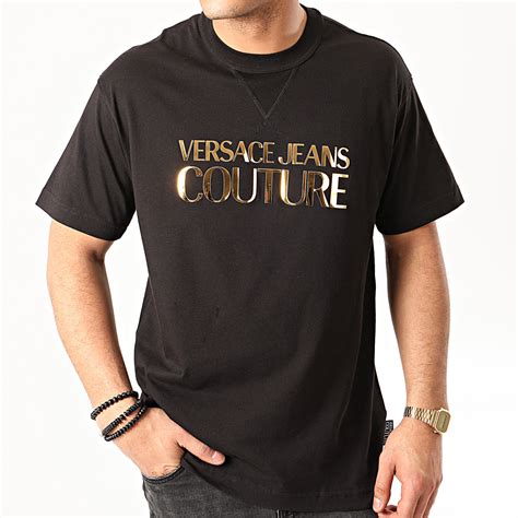 versace couture denim shirt|Versace jeans couture shirt men.